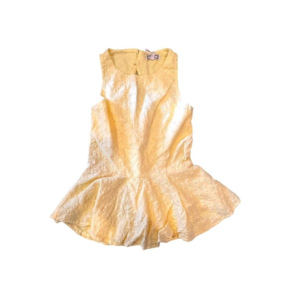 Kirra Other - Kirra White Flower Embroidered Dress, Small Girls Size, Like New